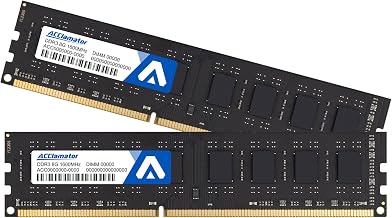 Sponsored Ad - Acclamator DDR3 16GB (2x8GB) 1600MHz (PC3-12800) CL11 1.5V Non-ECC Unbuffered 240-pin UDIMM PC Computer Desktop Memory Module Ram Upgrade
