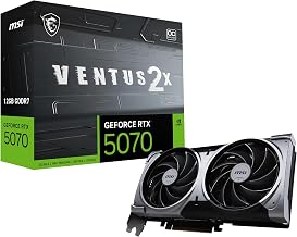 Sponsored Ad - msi Gaming RTX 5070 12G Ventus 2X OC Graphics Card (12GB GDDR7, 192-bit, Extreme Performance: 2557 MHz, DisplayPort x3 2.1a, HDMI 2.1b, NVIDIA Blackwell Architecture)