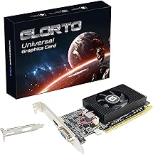 GeForce GT 610 2G DDR3 Low Profile Graphics Card, PCI Express 1.1 x16, HDMI/VGA, Entry Level GPU for PC, SFF and HTPC, Compatible with Win11