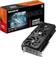 GIGABYTE Radeon RX 9070 XT Gaming OC 16G Graphics Card, PCIe 5.0, 16GB GDDR6, GV-R9070XTGAMING OC-16GD Video Card