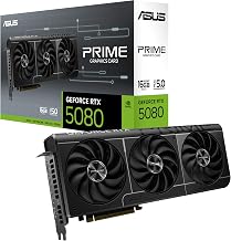 ASUS SFF-Ready Prime NVIDIA GeForce RTX™ 5080 16GB GDDR7 Graphics Card (PCIe® 5.0, 16GB GDDR7, HDMI®/DP 2.1, 2.5-Slot, Axial-tech Fans, Vapor Chamber, Dual BIOS), 3 Year Warranty
