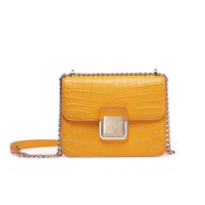 ouluoer new  crocodile bag  Single shoulder bag  Female bag  fashion  women falp  summer  Female bag women chain bag