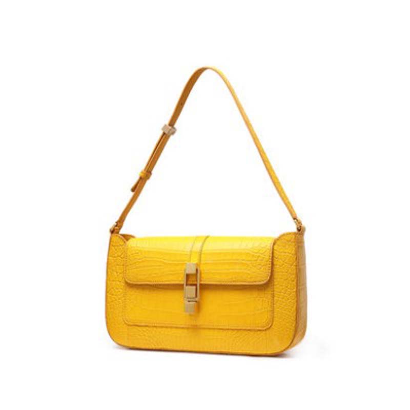 ouluoer  new  crocodile bag Single shoulder bag  Axillary package Genuine crocodile leather  portable  fashion women bag