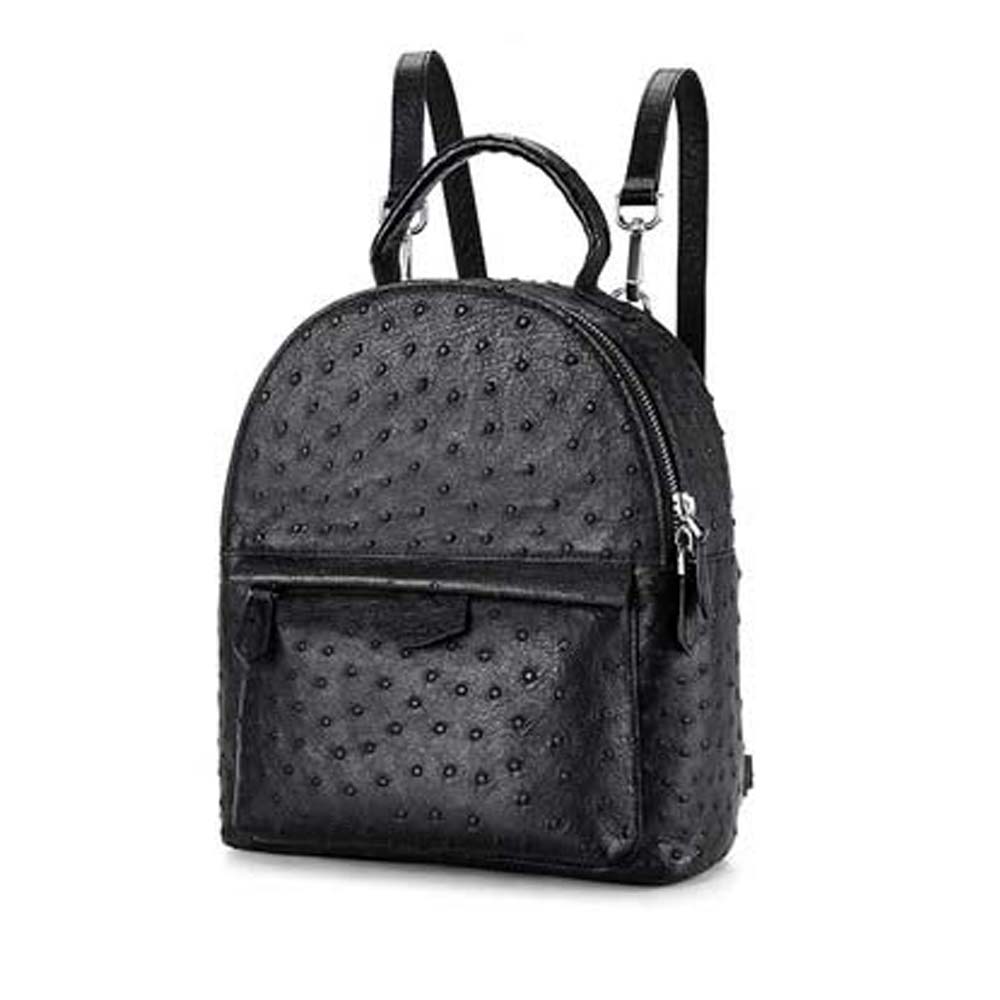 KEXIMA hanlante  new  Ostrich leather  backpack  female  fashion  Female bag    leisure  female korea female backpack