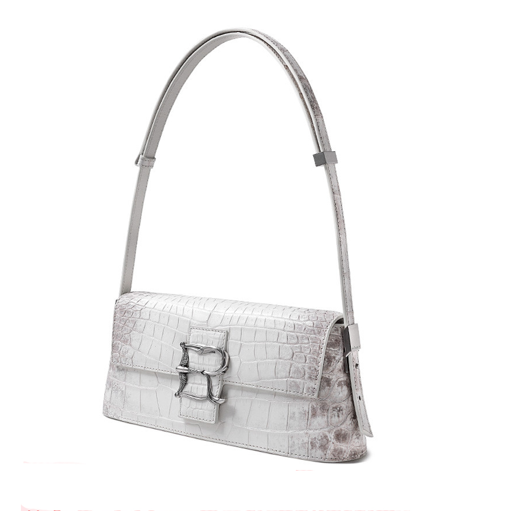 ouluoer new Thailand  crocodile leather  Female crocodile bag  fashion female handbag  women Axillary package
